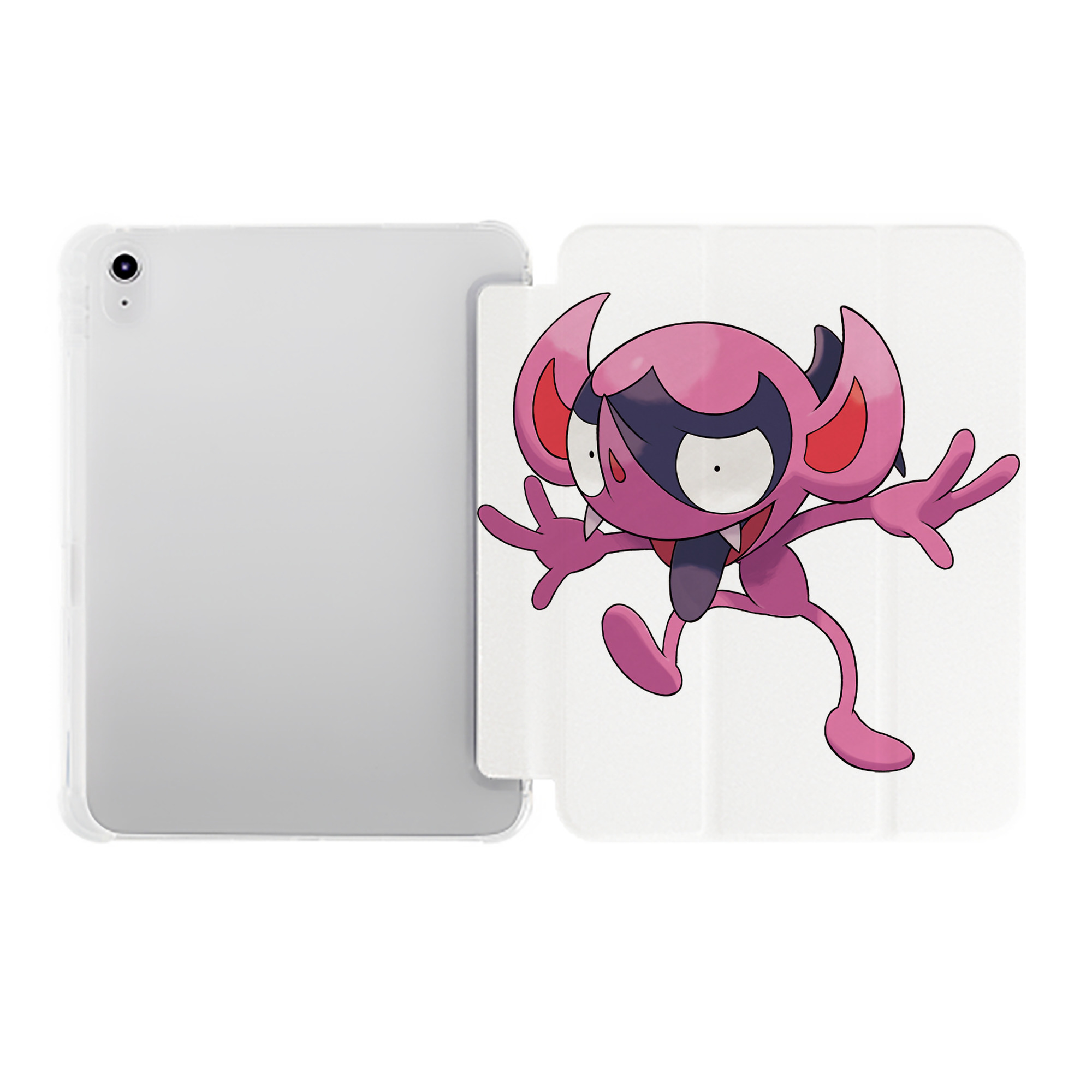 （画像用） ポケットモンスター Pokémon IPad ケース ペン収納付き 三つ折りスタンド PUレザー×シリコン 対応機種9.5/10.5/10.9インチ